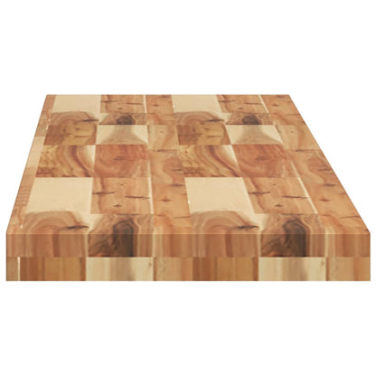 Mensole da Parete 4 pz 160x30x4 cm Legno Acacia Rifinito a Olio