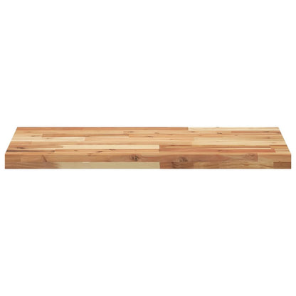 Ripiano a Parete 80x40x4 cm Legno Massello Acacia Rifinito Olio