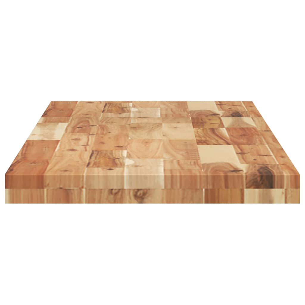 Mensole da Parete 2 pz 120x40x4 cm Legno Acacia Rifinito a Olio