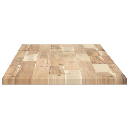 Piano da Bagno Non Trattato 160x40x2cm Legno Massello di Acacia
