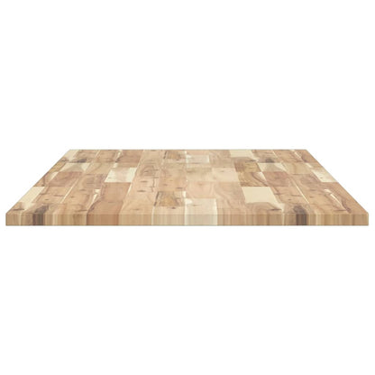 Piano da Bagno Non Trattato 140x60x2cm Legno Massello di Acacia