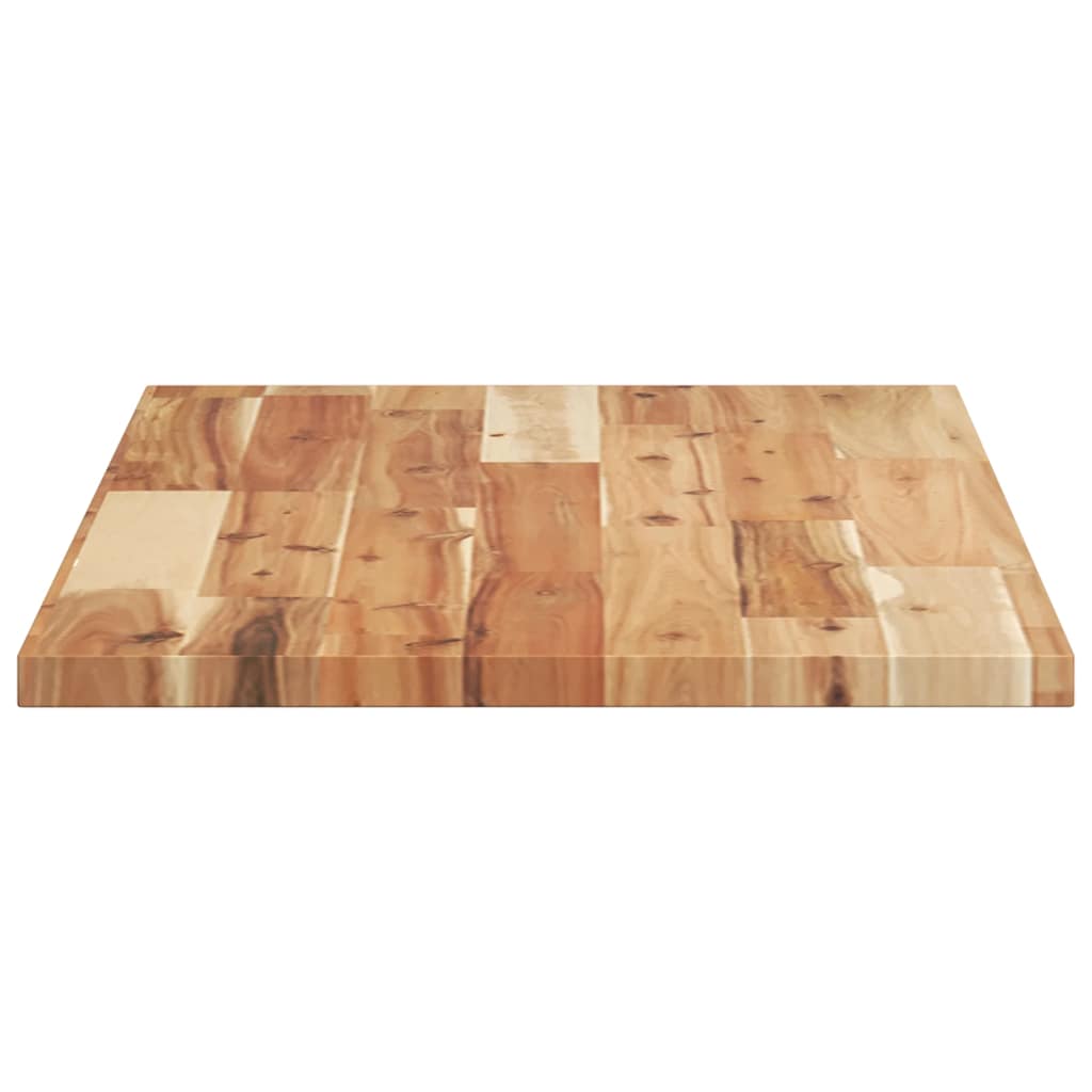 Piano da Bagno Finitura a Olio 100x40x2 cm in Legno di Acacia