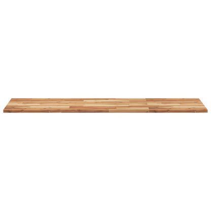 Piano Scrivania a Olio 140x50x2cm Legno Massello Acacia