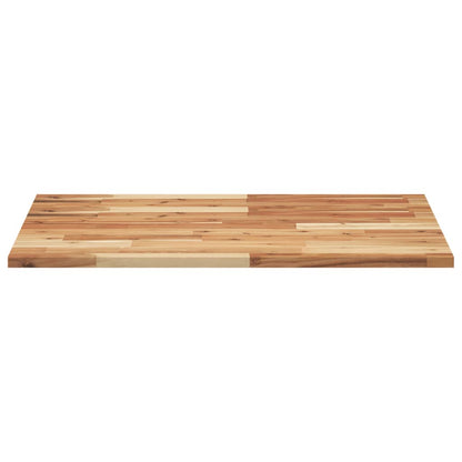 Piano Scrivania a Olio 100x60x2cm Legno Massello Acacia