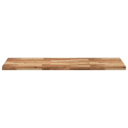 Piano Scrivania a Olio 120x60x4 cm Legno Massello Acacia