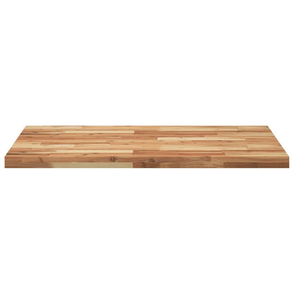 Piano Scrivania a Olio 80x70x4 cm Legno Massello di Acacia