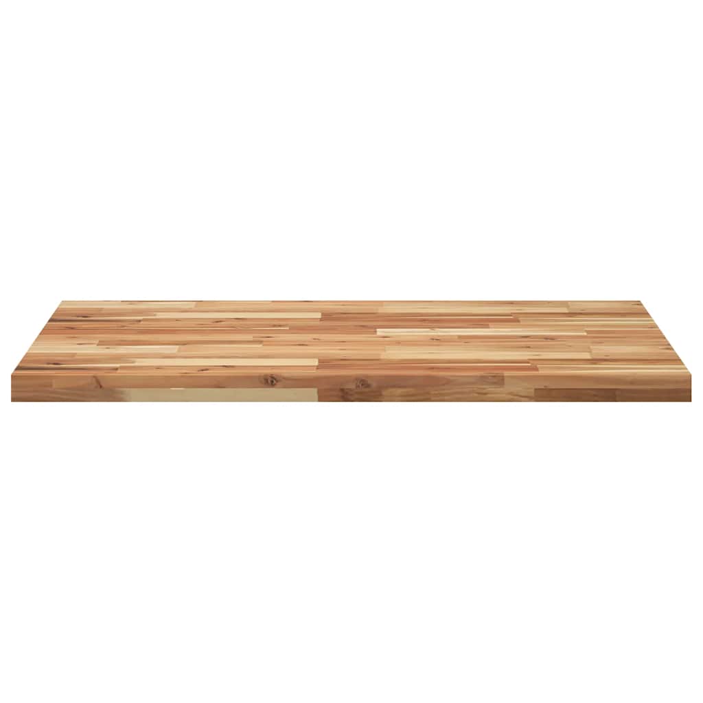 Piano Scrivania a Olio 100x70x4 cm Legno Massello Acacia