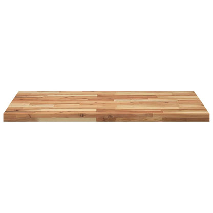 Piano Scrivania a Olio 100x70x4 cm Legno Massello Acacia