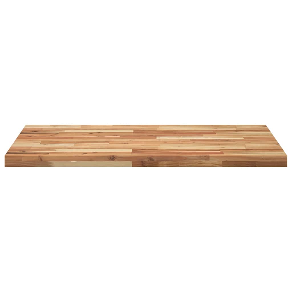 Piano Scrivania a Olio 120x70x4 cm Legno Massello Acacia