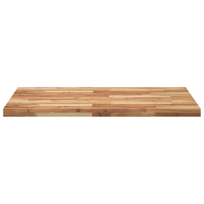 Piano Scrivania a Olio 120x70x4 cm Legno Massello Acacia