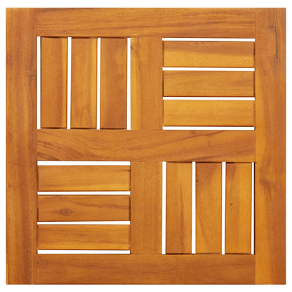 Piano per Tavolo 40x40x2 cm Quadrato Legno Massello di Faggio