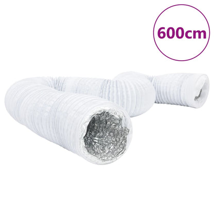 Condotto di Ventilazione in Alluminio e PVC 6 m Ã˜12,5 cm