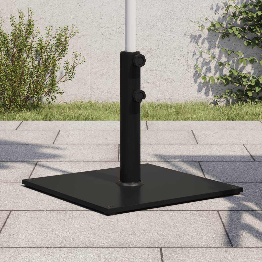 Base per Ombrellone per Pali Ã˜32/38/48 mm 17 kg Quadrata