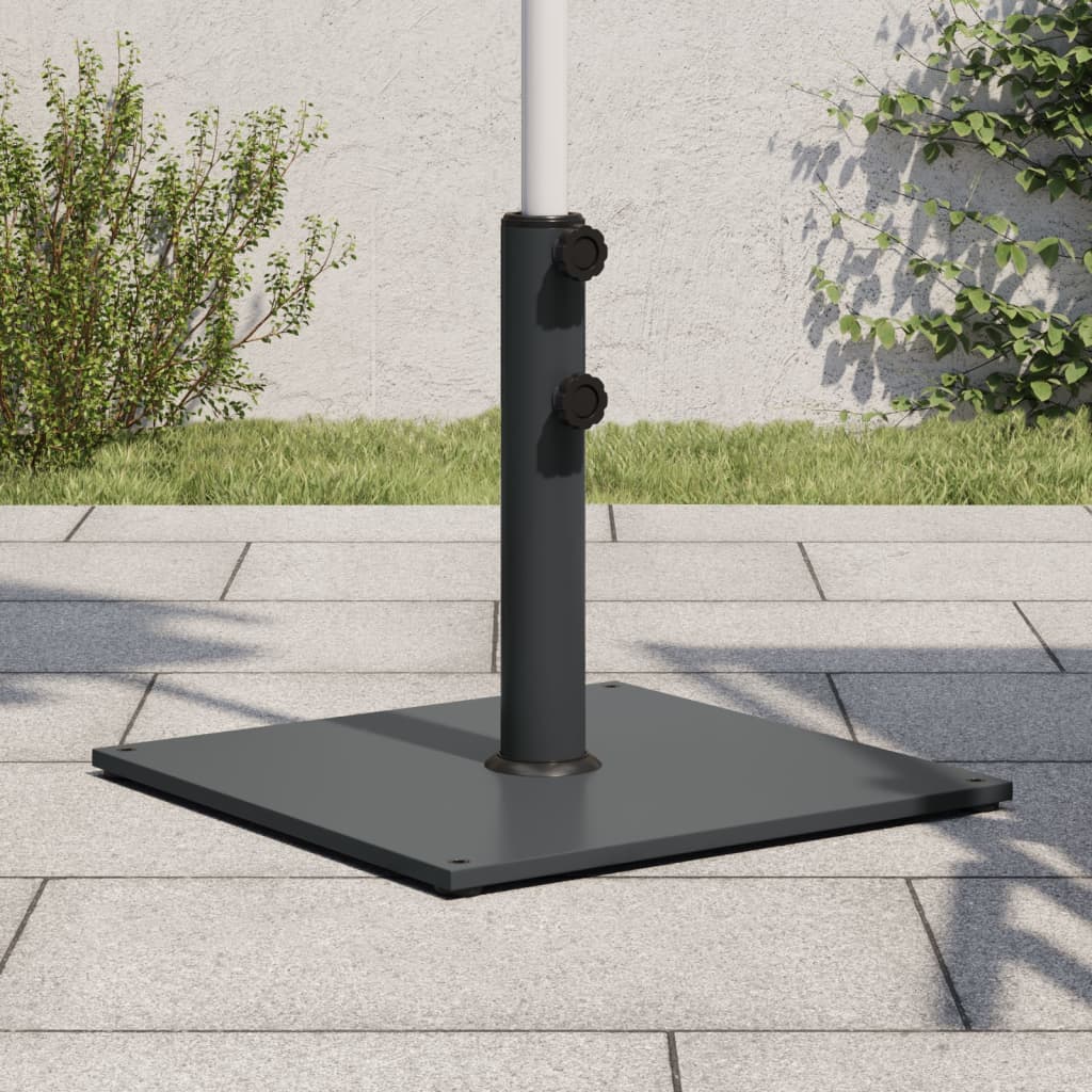 Base per Ombrellone per Pali Ã˜32/38/48 mm 17 kg Quadrata