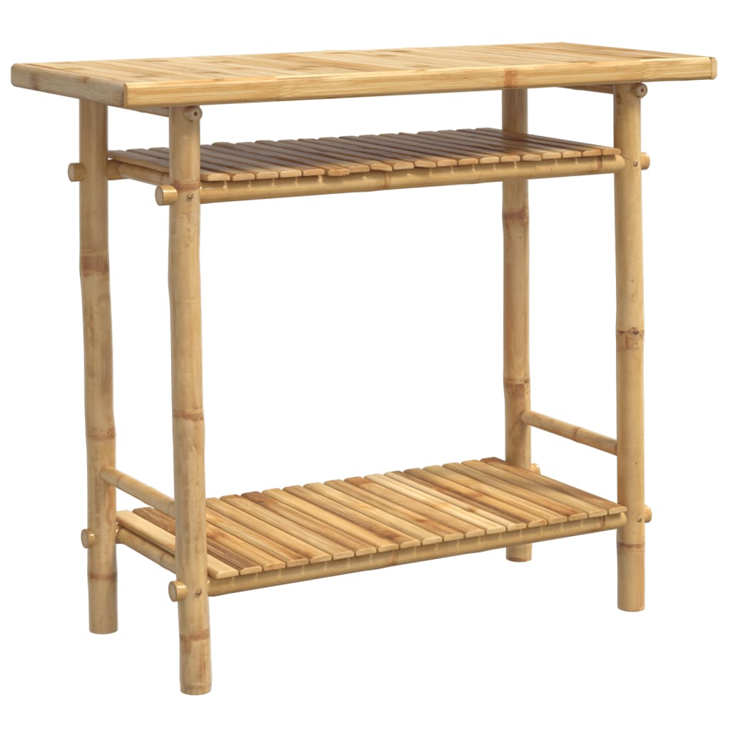 Tavolo Consolle 90x37x75 cm in BambÃƒÂ¹