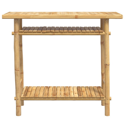 Tavolo Consolle 90x37x75 cm in BambÃƒÂ¹