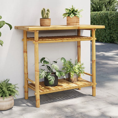 Tavolo Consolle 90x37x75 cm in BambÃƒÂ¹