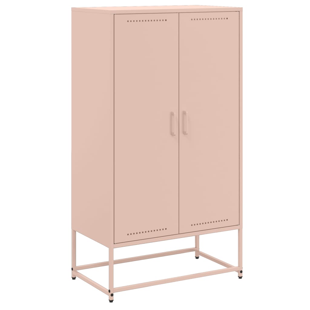Credenza Rosa 68,5x38,5x123,5 in Acciaio