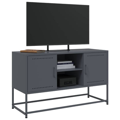Mobile TV Antracite 100,5x39x60,5 cm in Acciaio