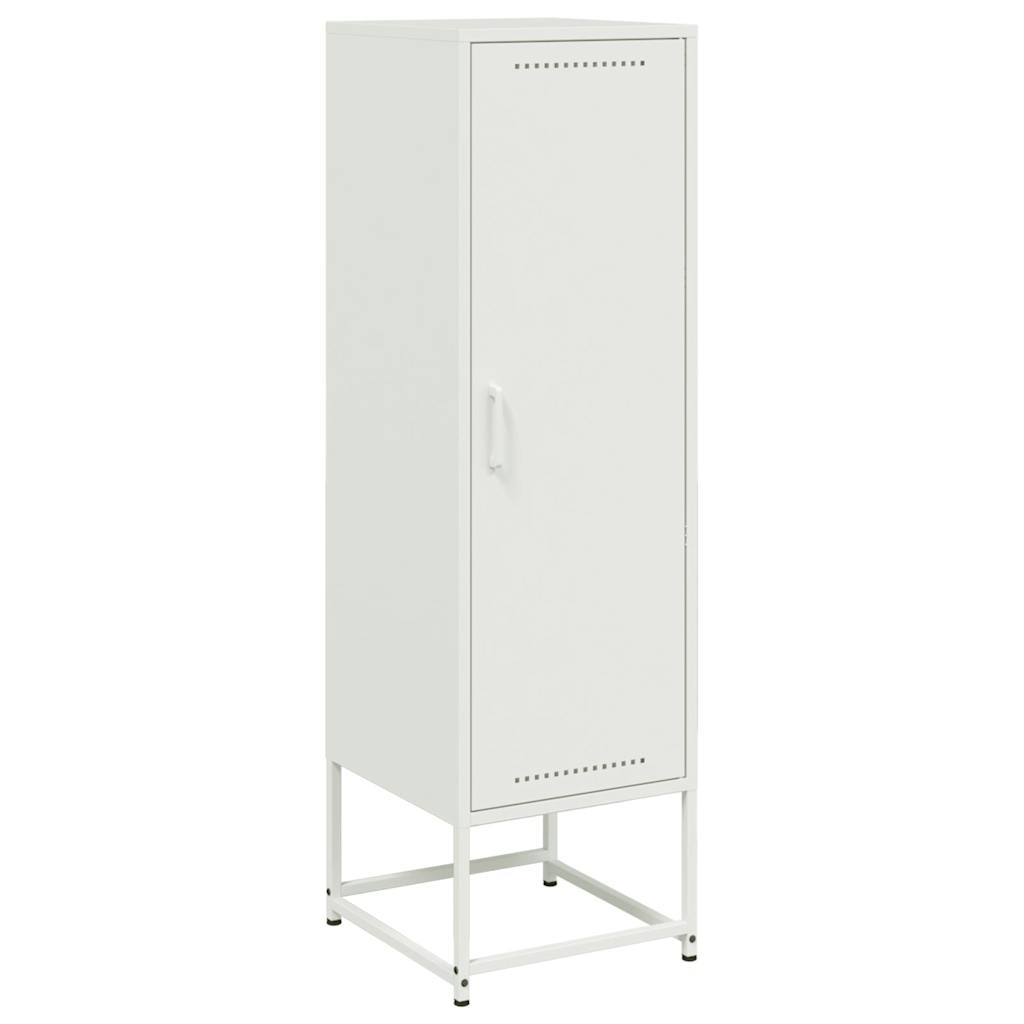 Credenza Bianca 36x39x123 cm in Acciaio