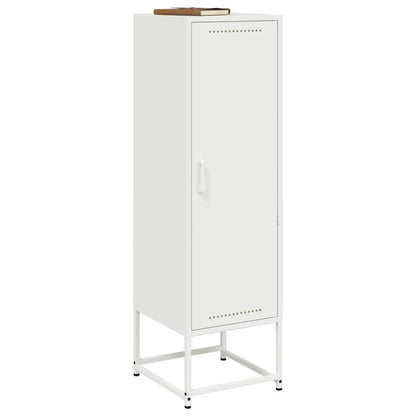 Credenza Bianca 36x39x123 cm in Acciaio