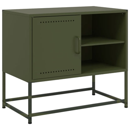 Mobile TV Giallo Senape 100,5x39x60,5 cm in Acciaio