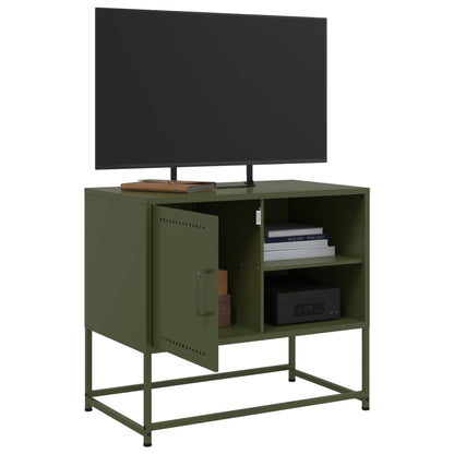 Mobile TV Giallo Senape 100,5x39x60,5 cm in Acciaio