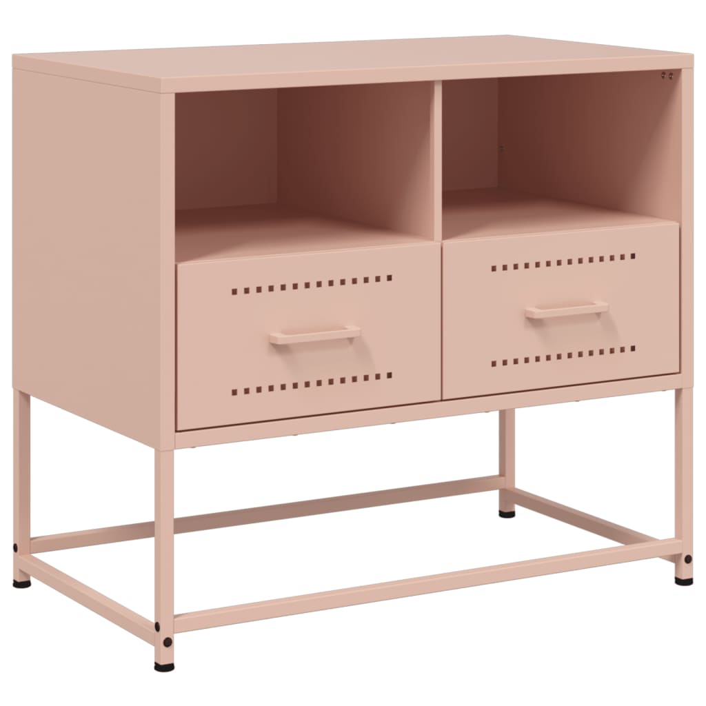 Mobile TV Rosa 68x39x60,5 cm in Acciaio