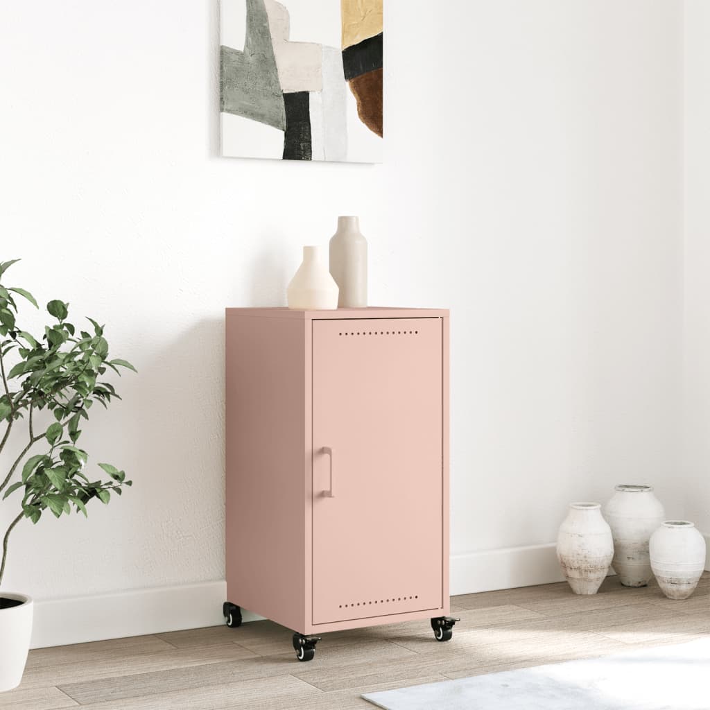 Credenza Rosa 36x39x72 cm in Acciaio