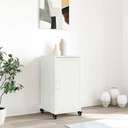 Credenza Bianca 36x39x72 cm in Acciaio