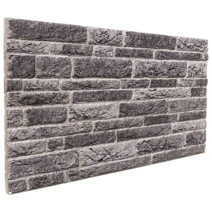 Pannelli Murali 3D 10 pz Antracite 100x50 cm EPS