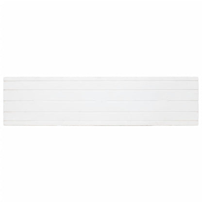 Pannelli Murali 3D 14 pz Bianco e Rosso 100x25 cm EPS