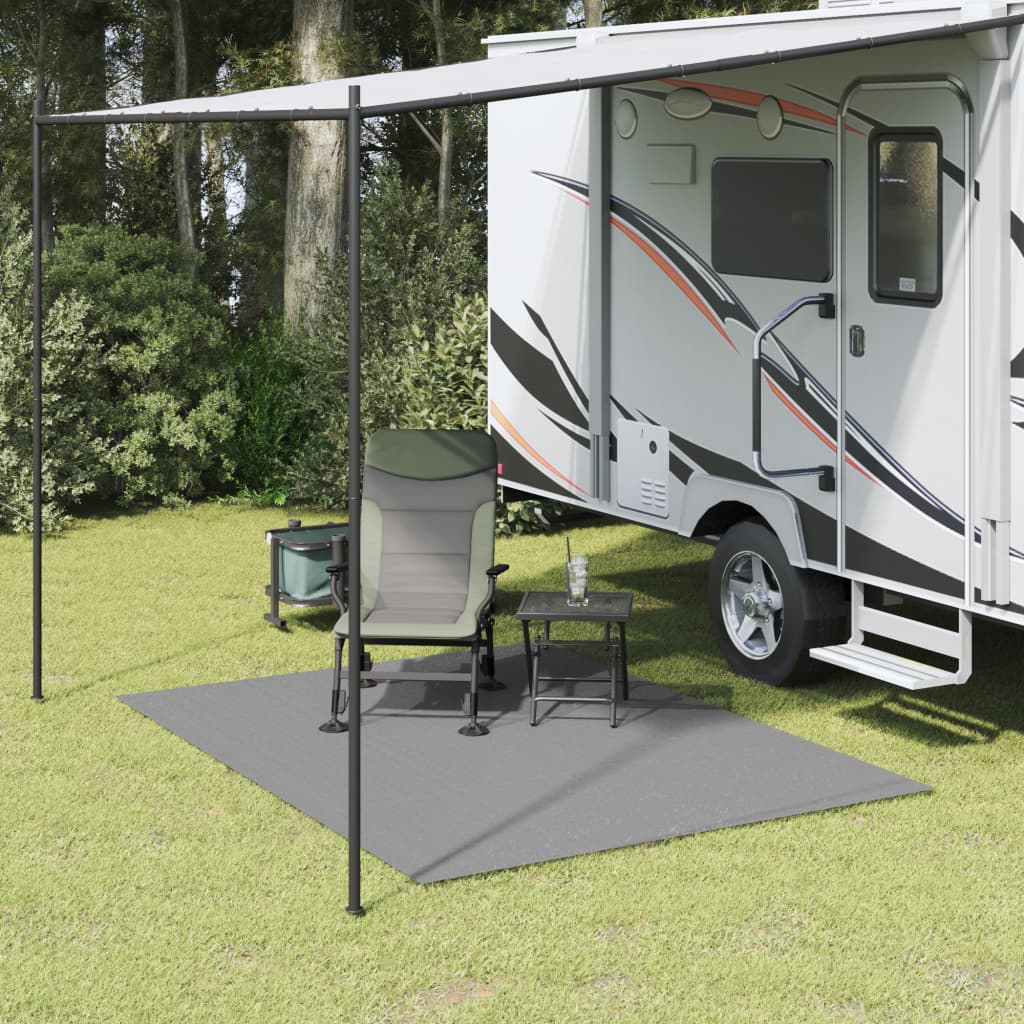 Tappeto da Tenda Grigio Chiaro 4x2 m
