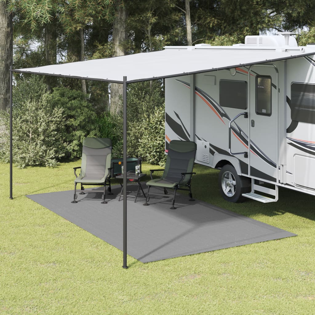 Tappeto da Tenda Grigio Chiaro 4x2,5 m