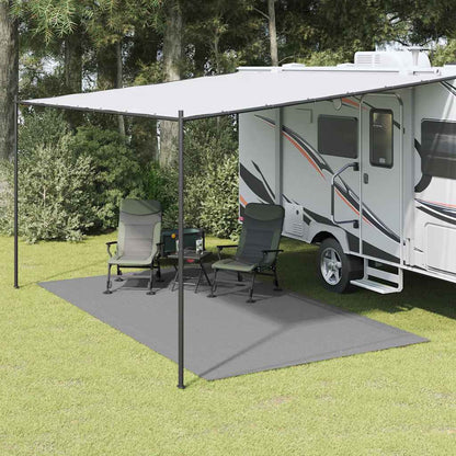 Tappeto da Tenda Grigio Chiaro 4,5x2,5 m