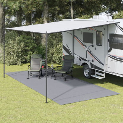 Tappeto da Tenda Grigio Chiaro 5,5x2,5 m