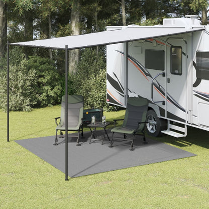 Tappeto da Tenda Grigio Chiaro 4x3 m