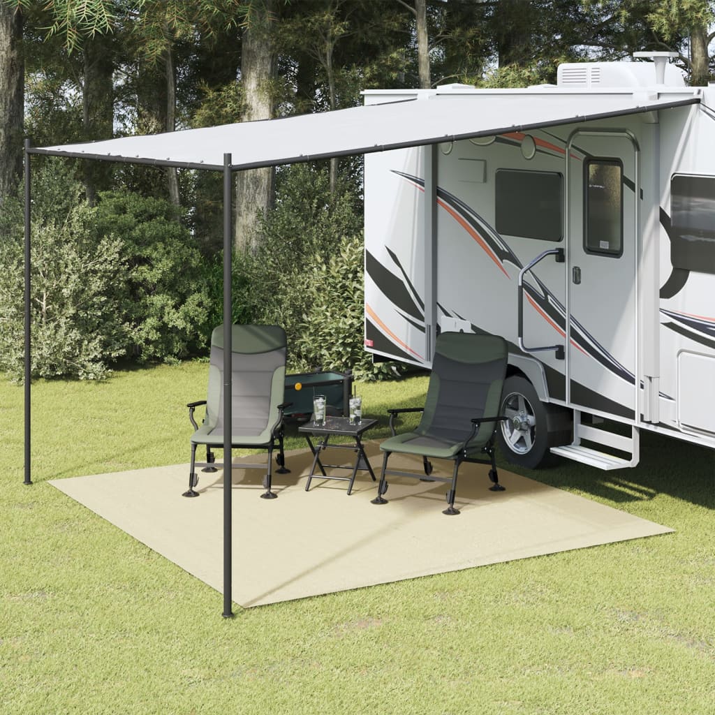 Tappeto da Tenda Crema 3x3 m