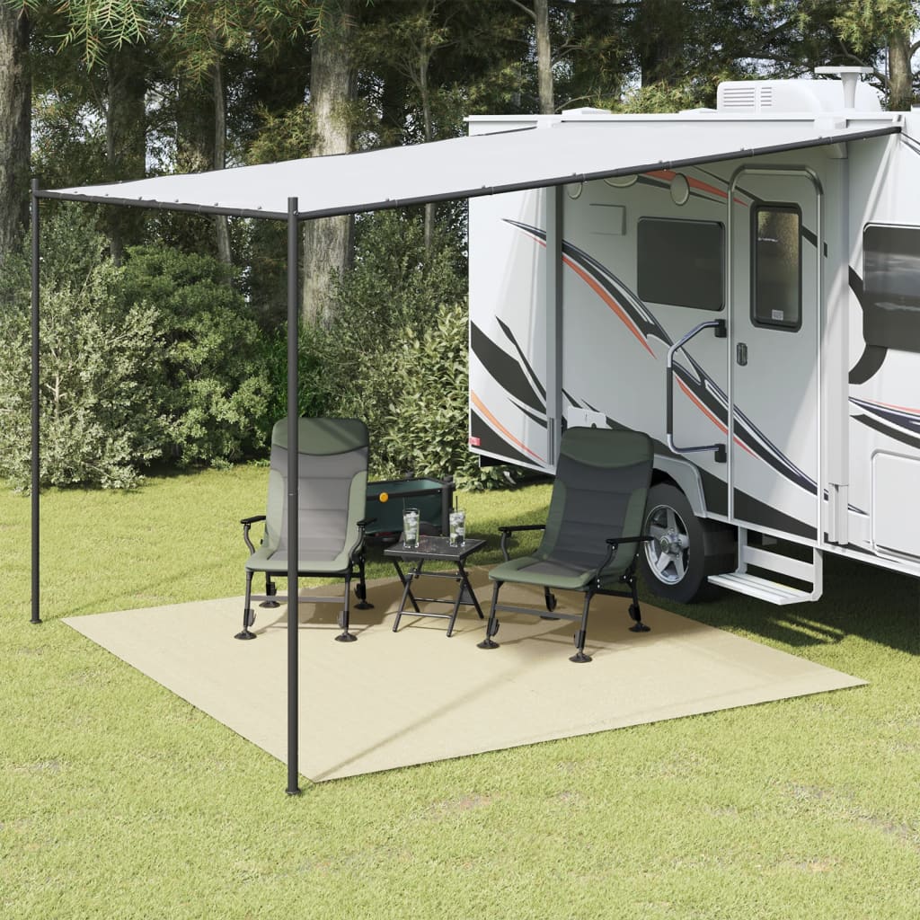 Tappeto da Tenda Crema 4x3 m