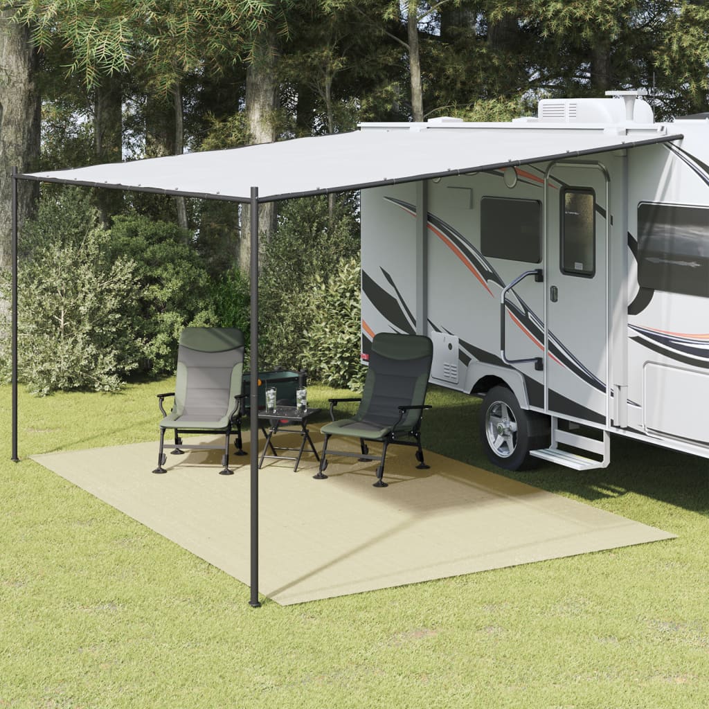 Tappeto da Tenda Crema 6x3 m