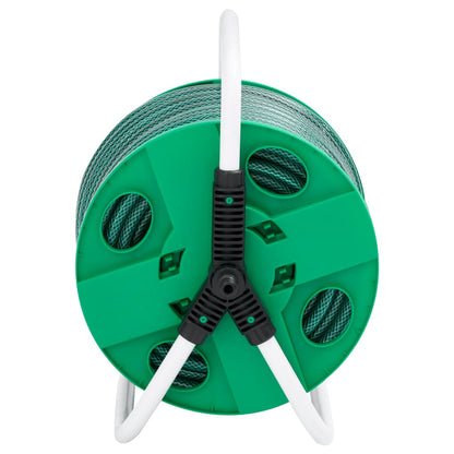 Avvolgitubo Verde Autoportante con Tubo 20 m PVC