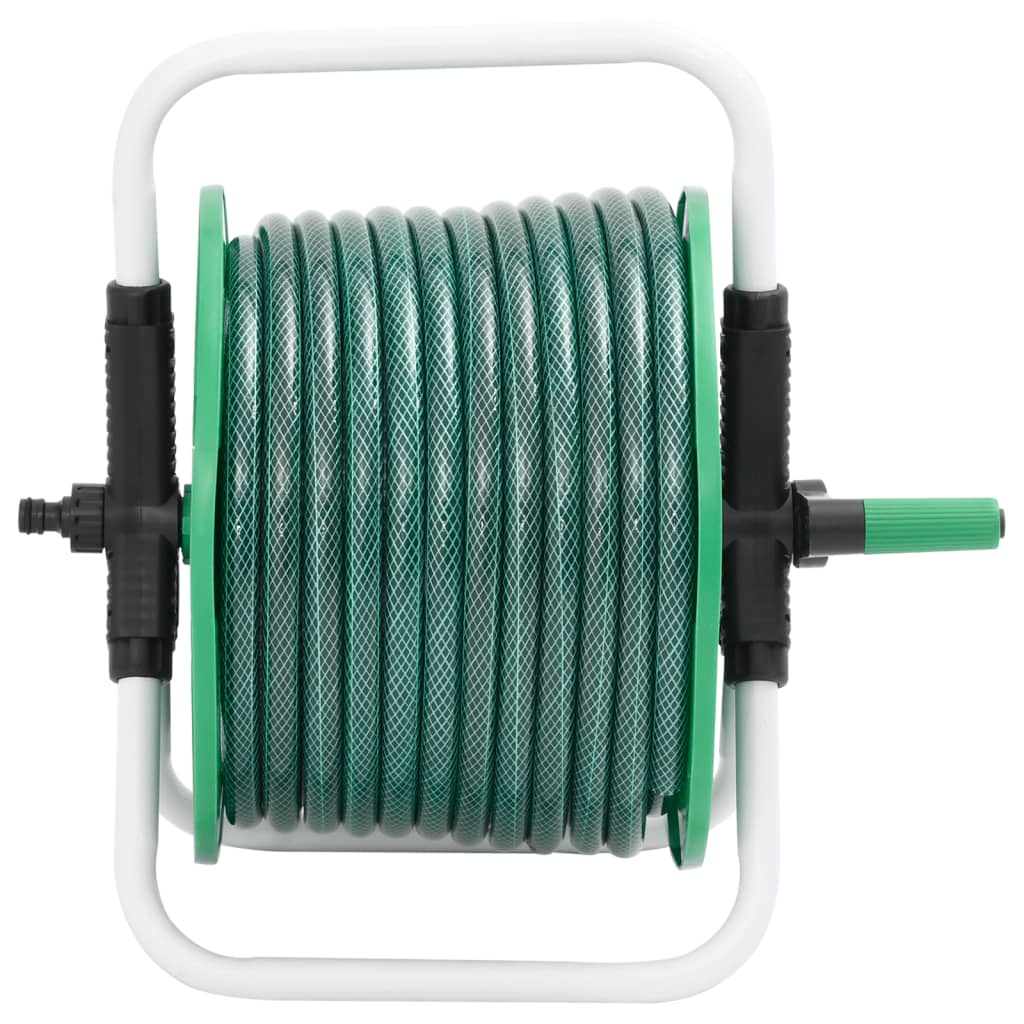 Avvolgitubo Verde Autoportante con Tubo 50 m PVC
