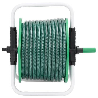 Avvolgitubo Verde Autoportante con Tubo 50 m PVC