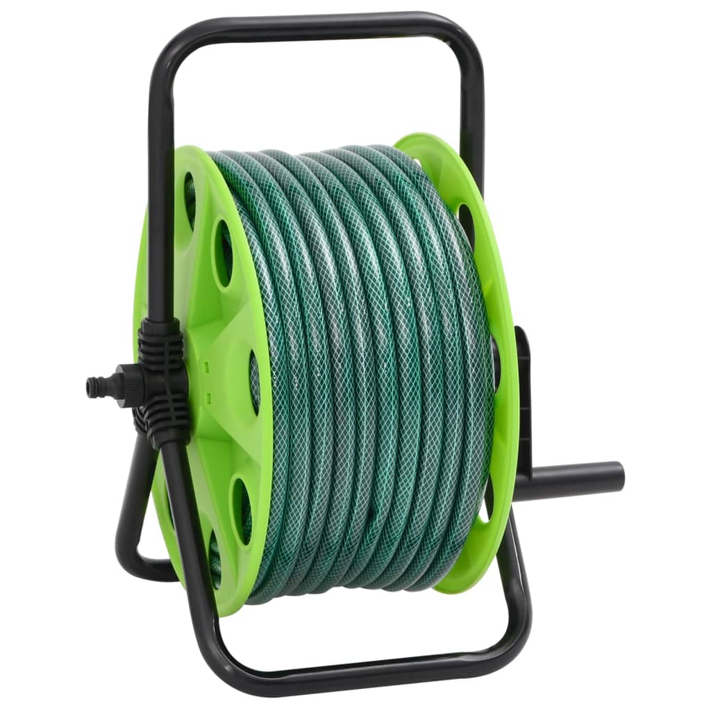 Avvolgitubo Verde Autoportante con Tubo 20 m PVC