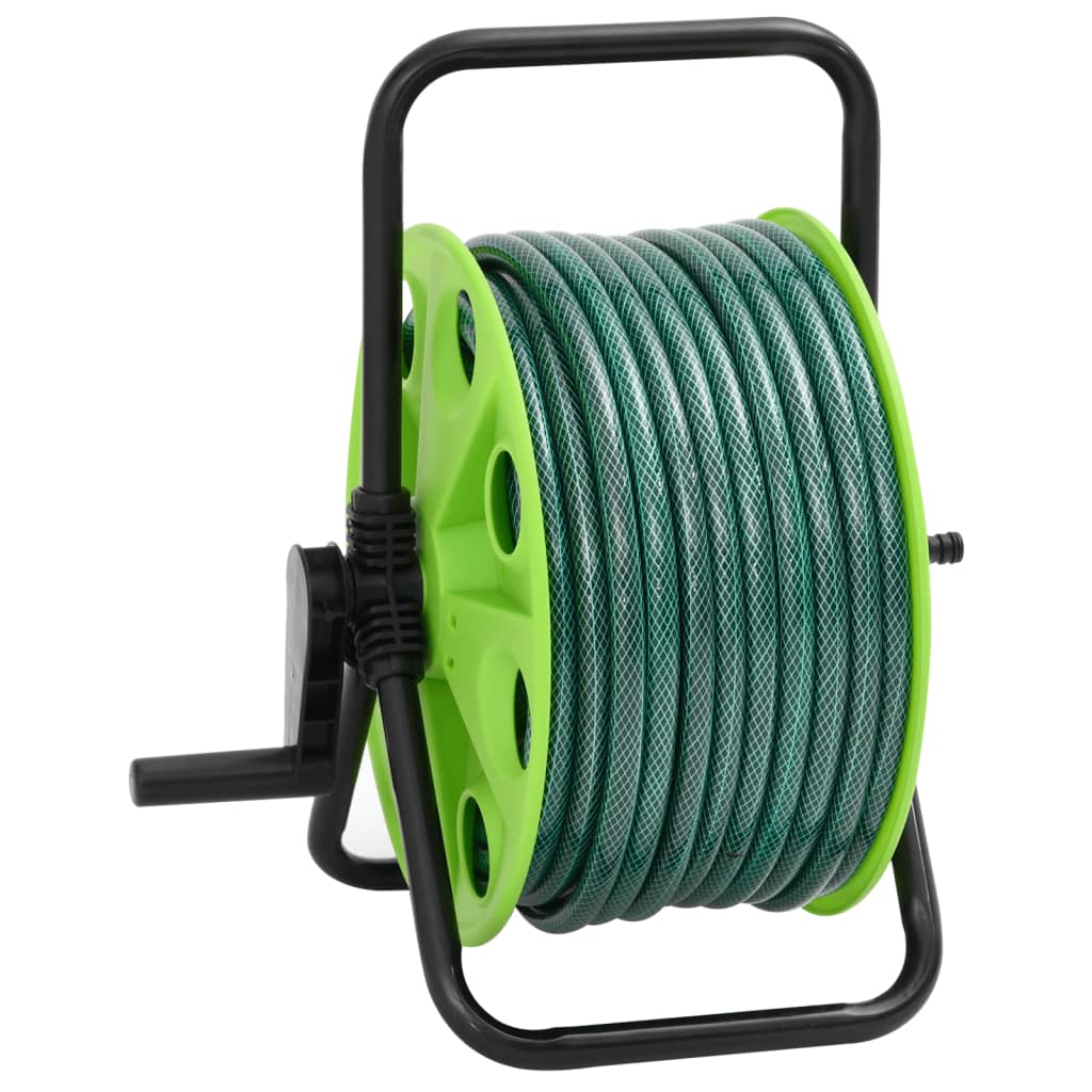 Avvolgitubo Verde Autoportante con Tubo 50 m PVC
