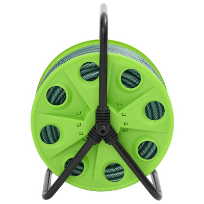 Avvolgitubo Autonomo Verde con Set Raccordi Tubo 0,5" 30 m PVC
