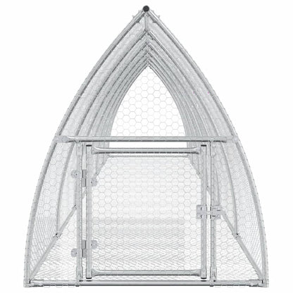 Conigliera Argento 600x105x120 cm in Acciaio Zincato
