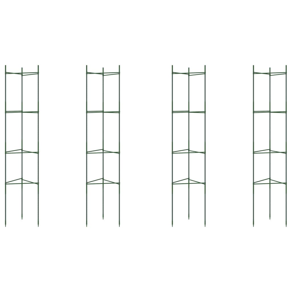 Sostegni per Pomodori 4pz 154 cm in Acciaio e PP