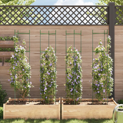 Sostegni per Pomodori 4pz 154 cm in Acciaio e PP