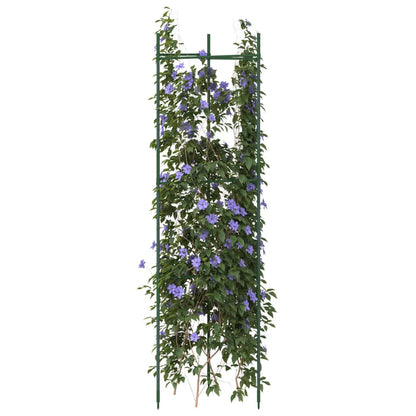 Sostegni per Pomodori 8pz 116 cm in Acciaio e PP